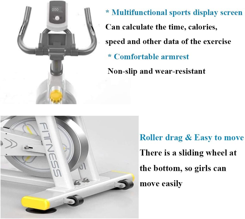 Adjustable Exercise Spin Bike Heavy Duty Spin Bike