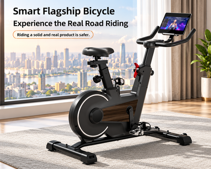 Adjustable Exercise Spin Bike Heavy Duty Spin Bike