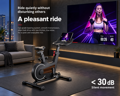Adjustable Exercise Spin Bike Heavy Duty Spin Bike
