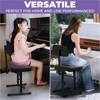Adjustable Keyboard Piano Stool Piano Bench