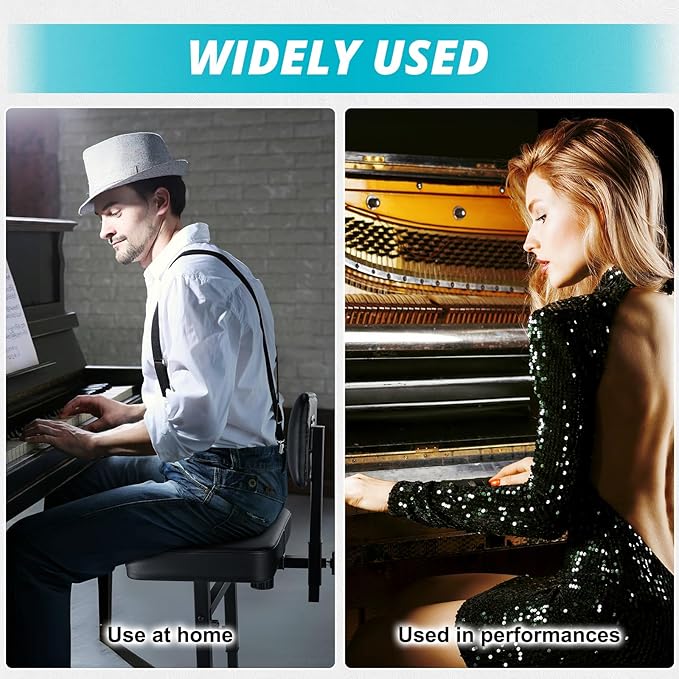 Adjustable Keyboard Piano Stool Piano Bench