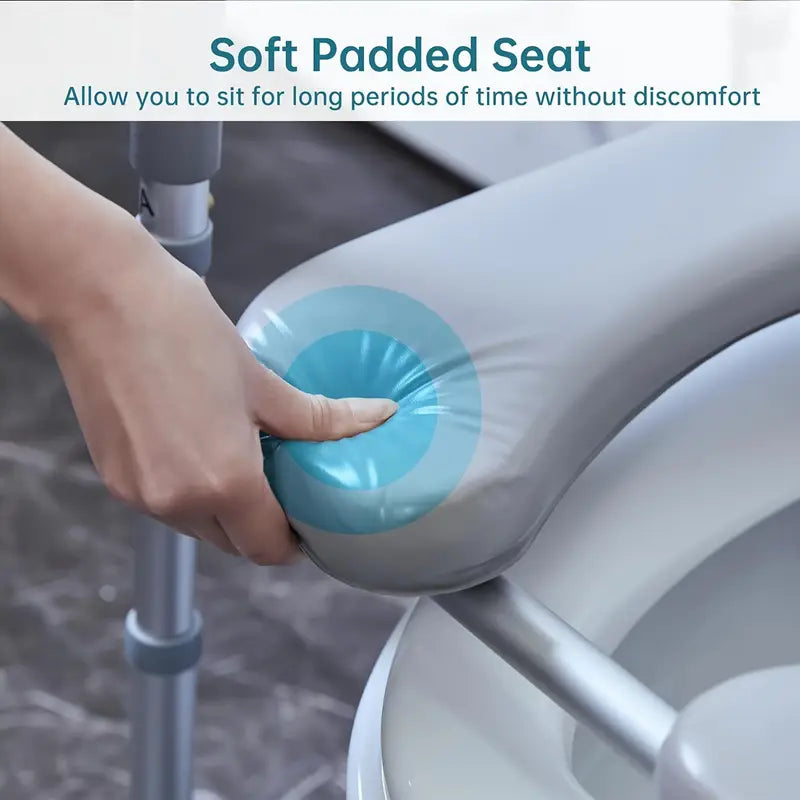 Adjustable Raised Toilet Seat