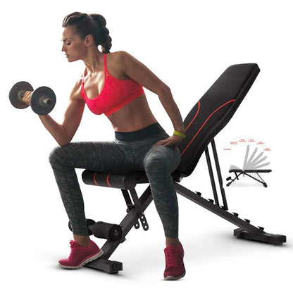 Weight Bench, Adjustable Weight Bench