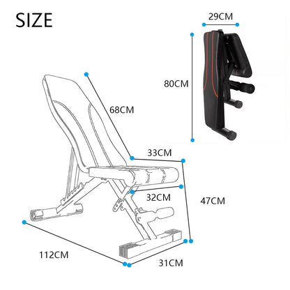 Weight Bench, Adjustable Weight Bench