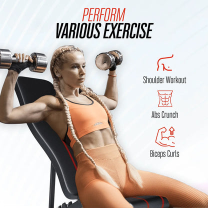 Weight Bench, Adjustable Weight Bench