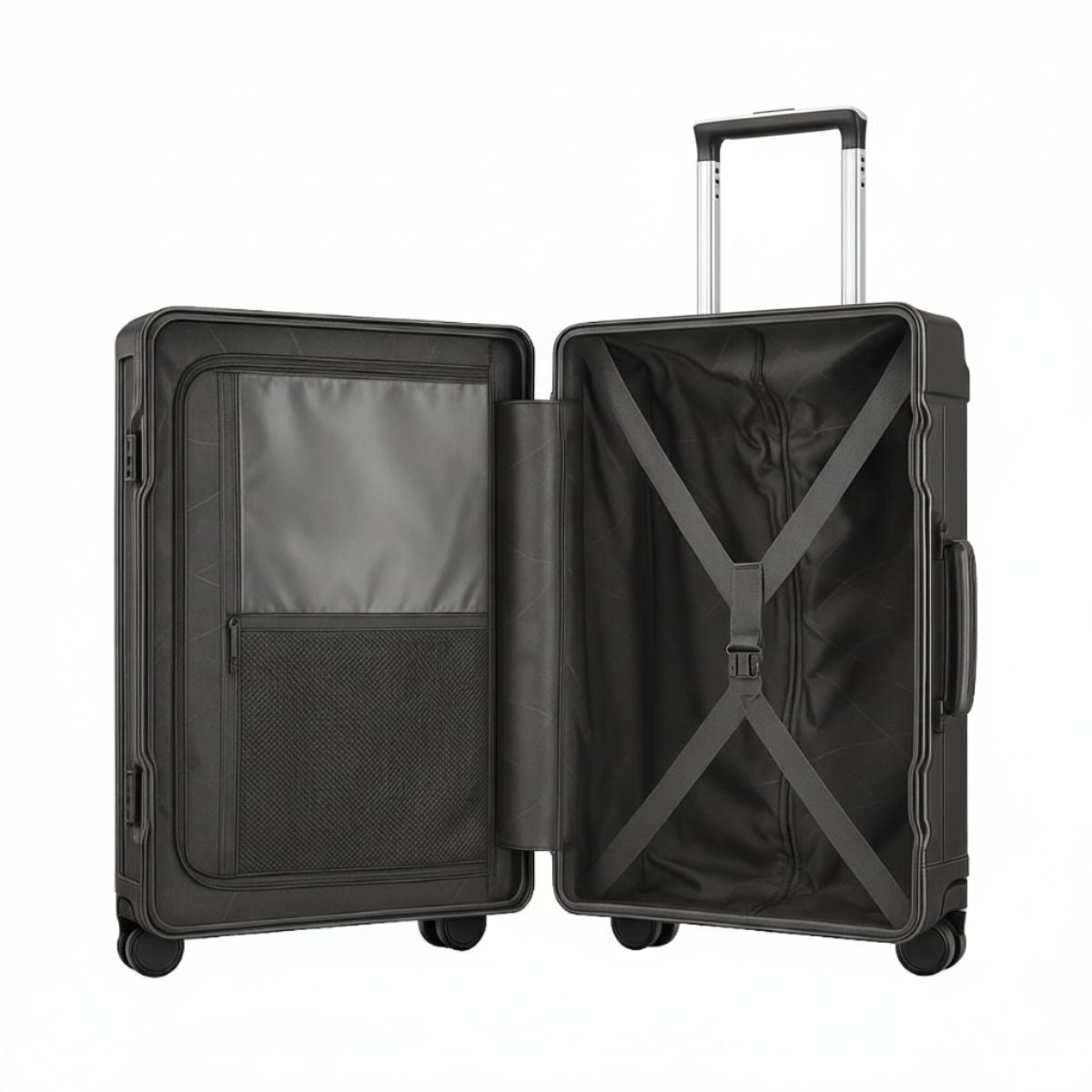 Medium Check In Luggage - Hard Shell Suitcase for International Travel | Fortex | 65 cm