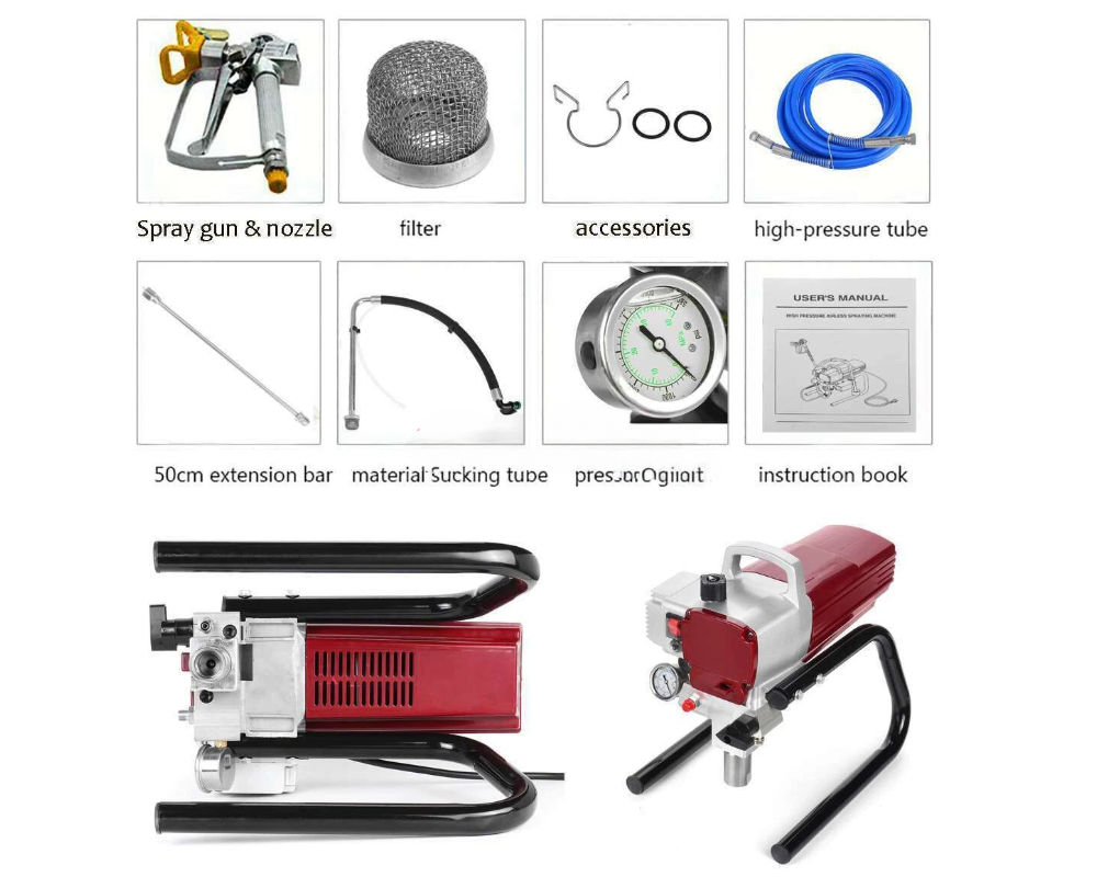 Airless Paint Sprayer 1800W