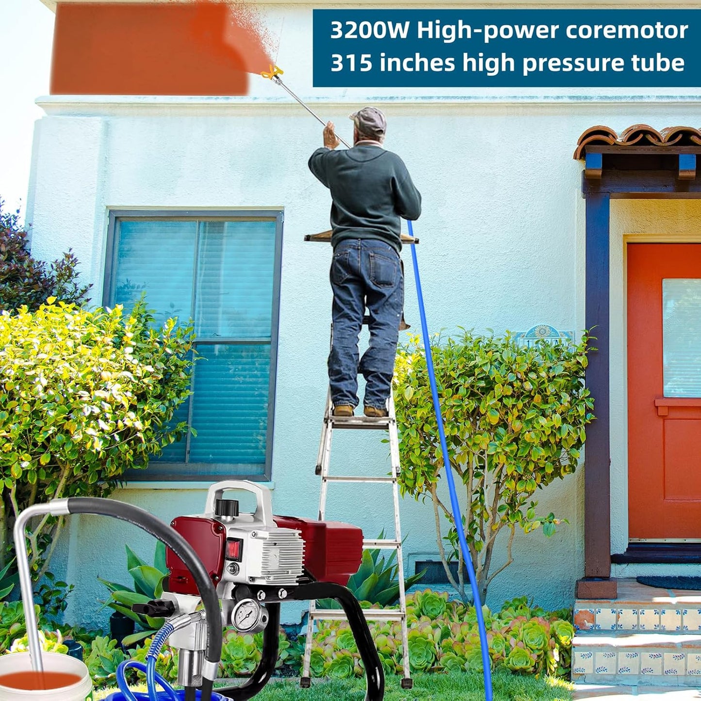 Airless Paint Sprayer 1800W