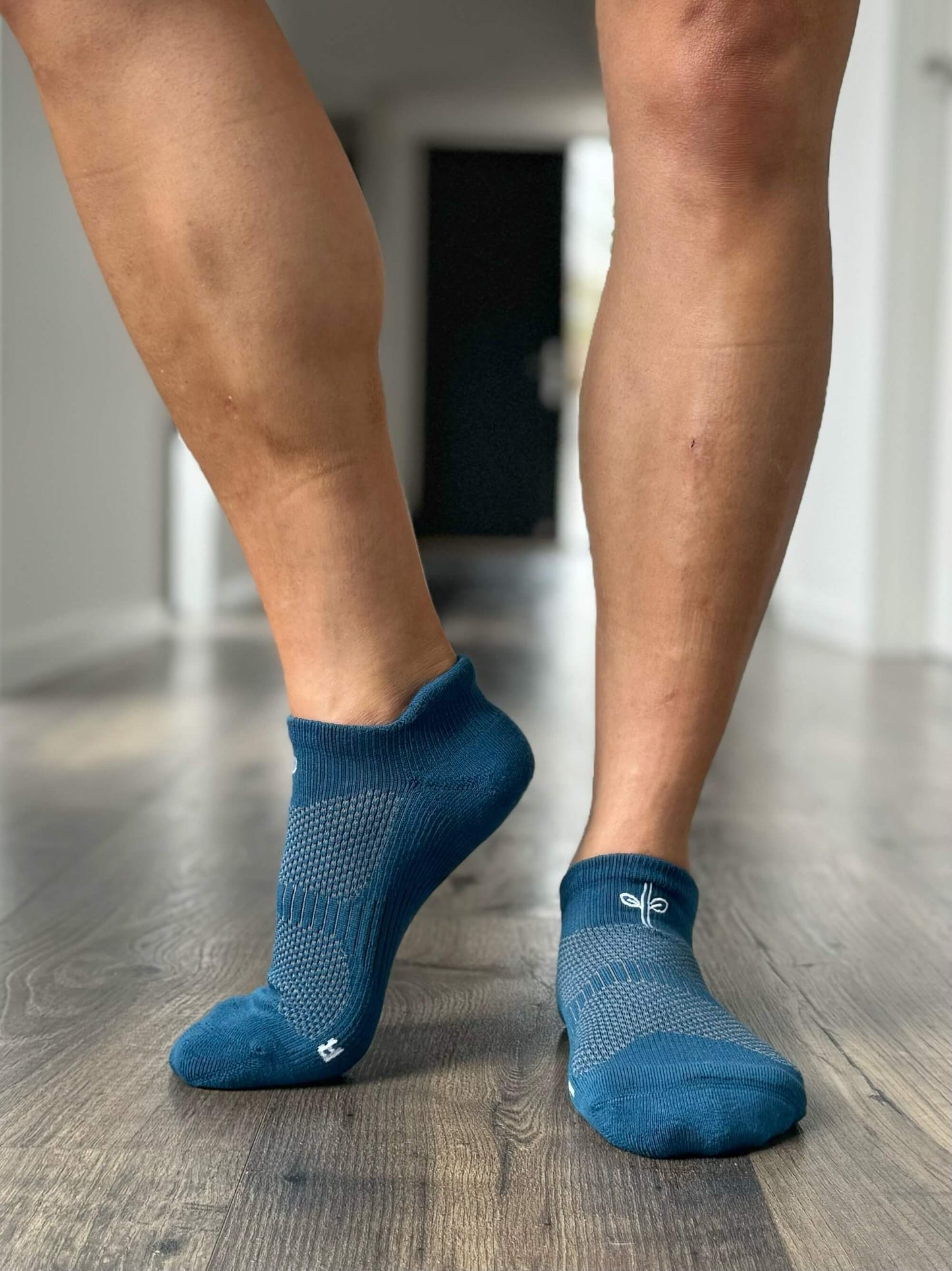 Organic Cotton Ankle Sock - Cobalt