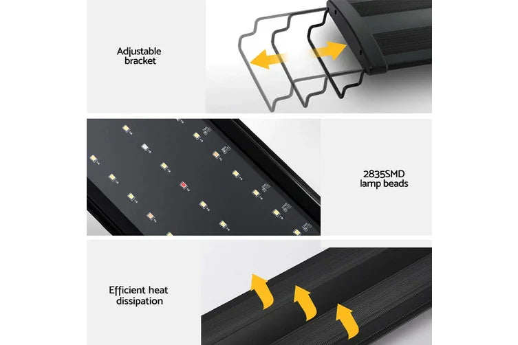 Fish Tank Aquarium LED Light Full Spectrum 90cm