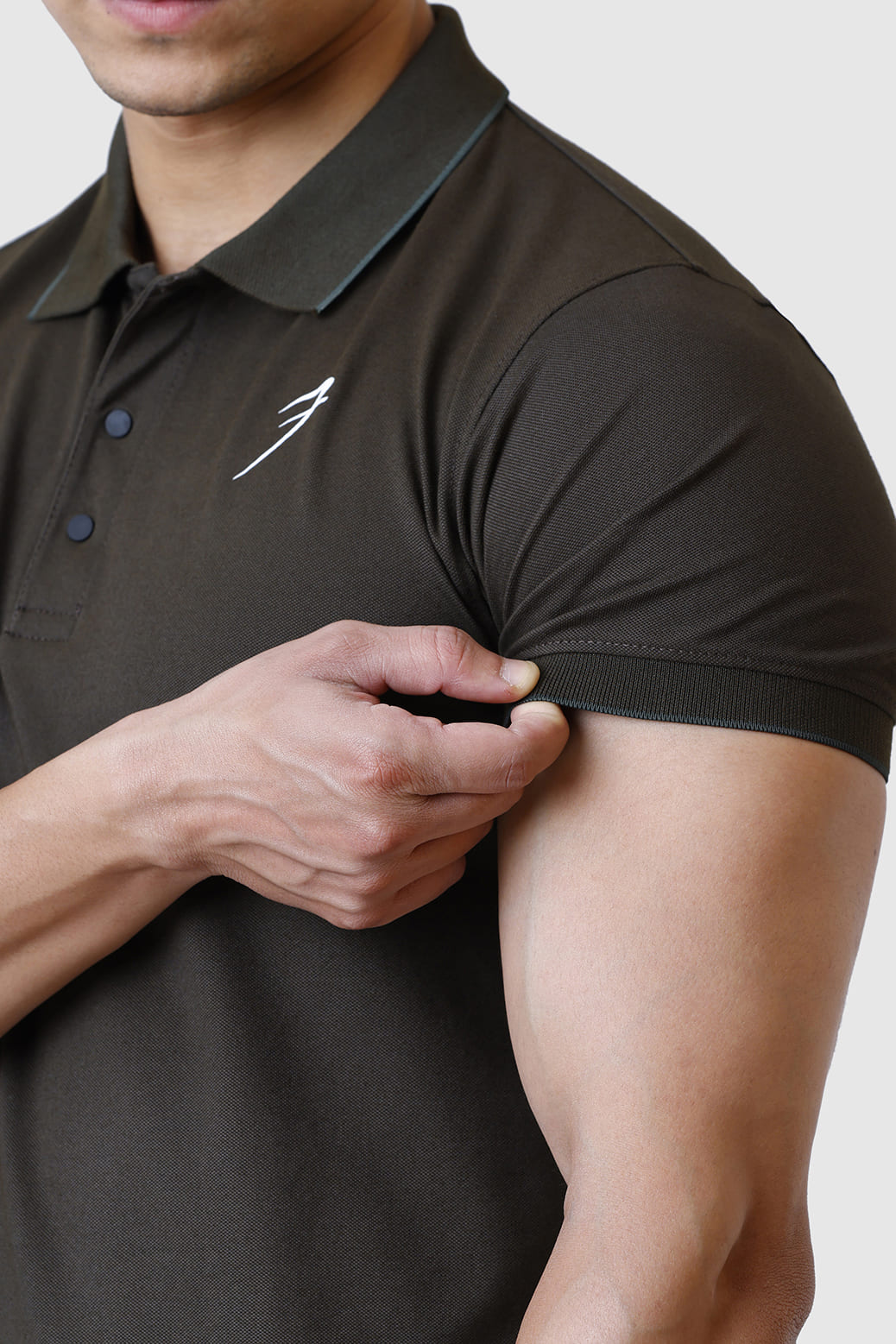 Aura Polo T-shirt Olive