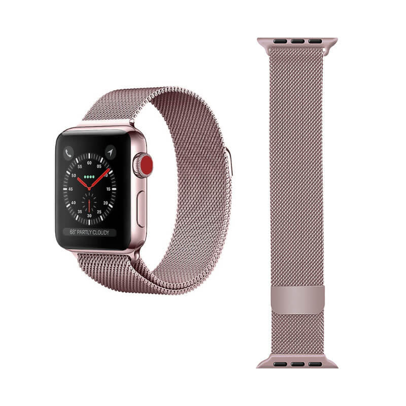 Mobie Aurelume Series Stainless Steel Adjustable Magnetic Clasp Spring Bar Watch Band 20mm