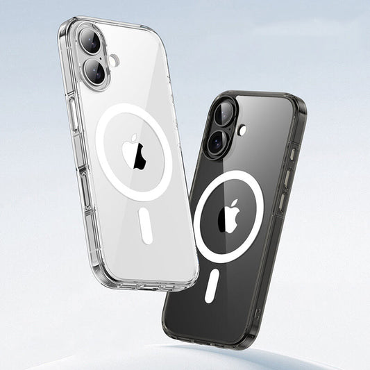 Aurora Magnetic Series Crystal Transparent Compatible with iPhone 17 Case