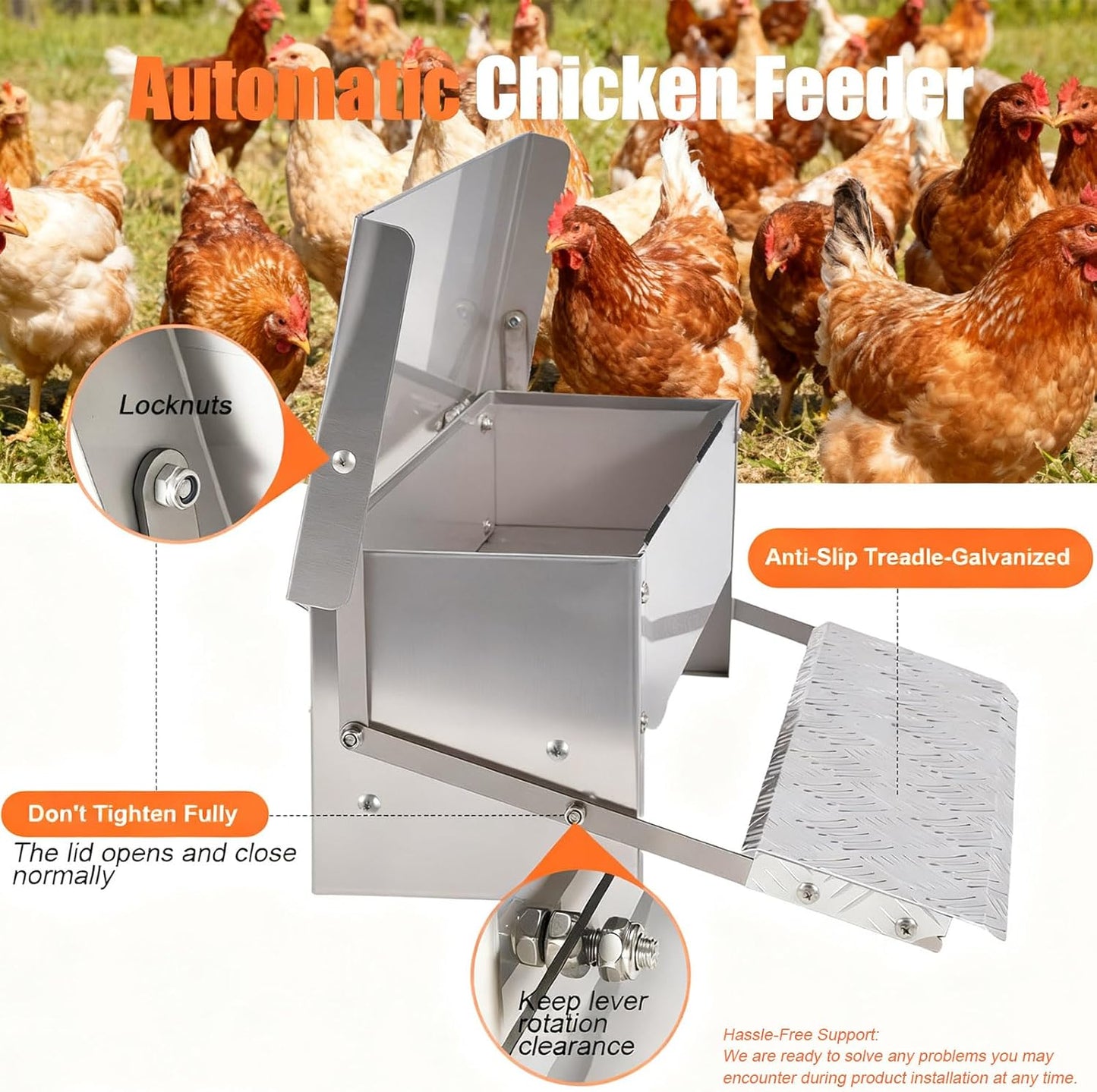 Automatic Chicken Feeder 5kg