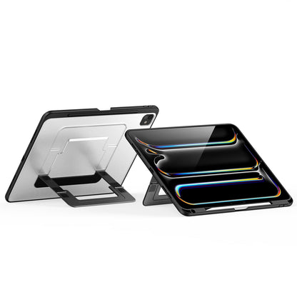 iPad Pro 11-inch 2024/2025 Case Multi-Angle Stand with Pencil Holder