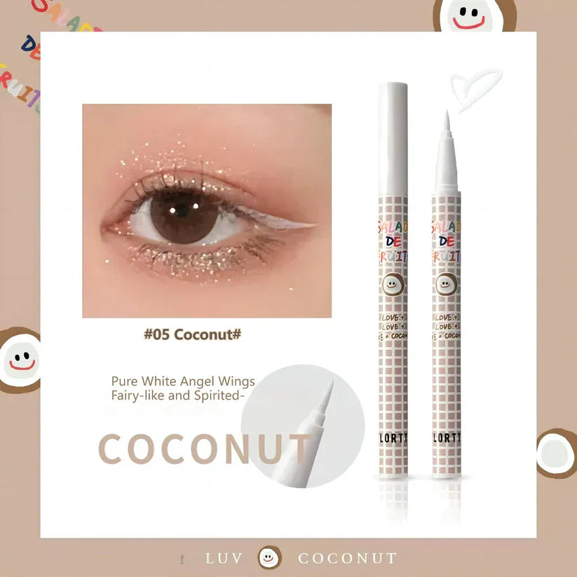 FLORTTE Fruity Colour Liquid Eyeliner Coconut