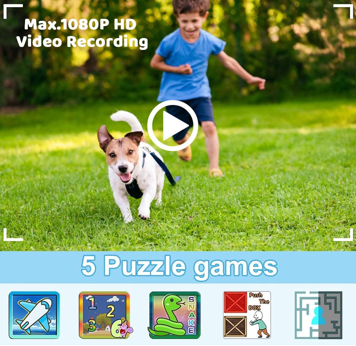 lightweight kids camera design