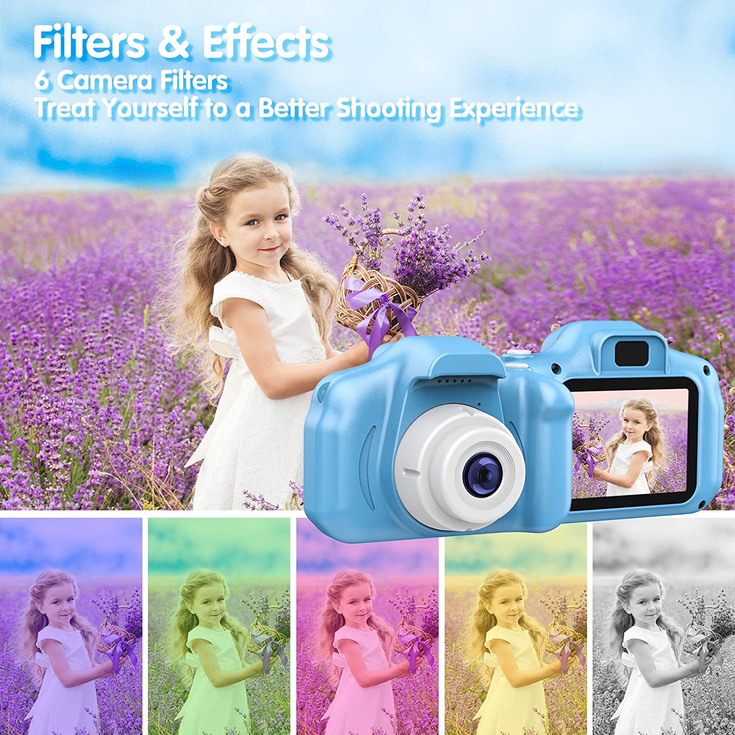 digital camera with USB charging
