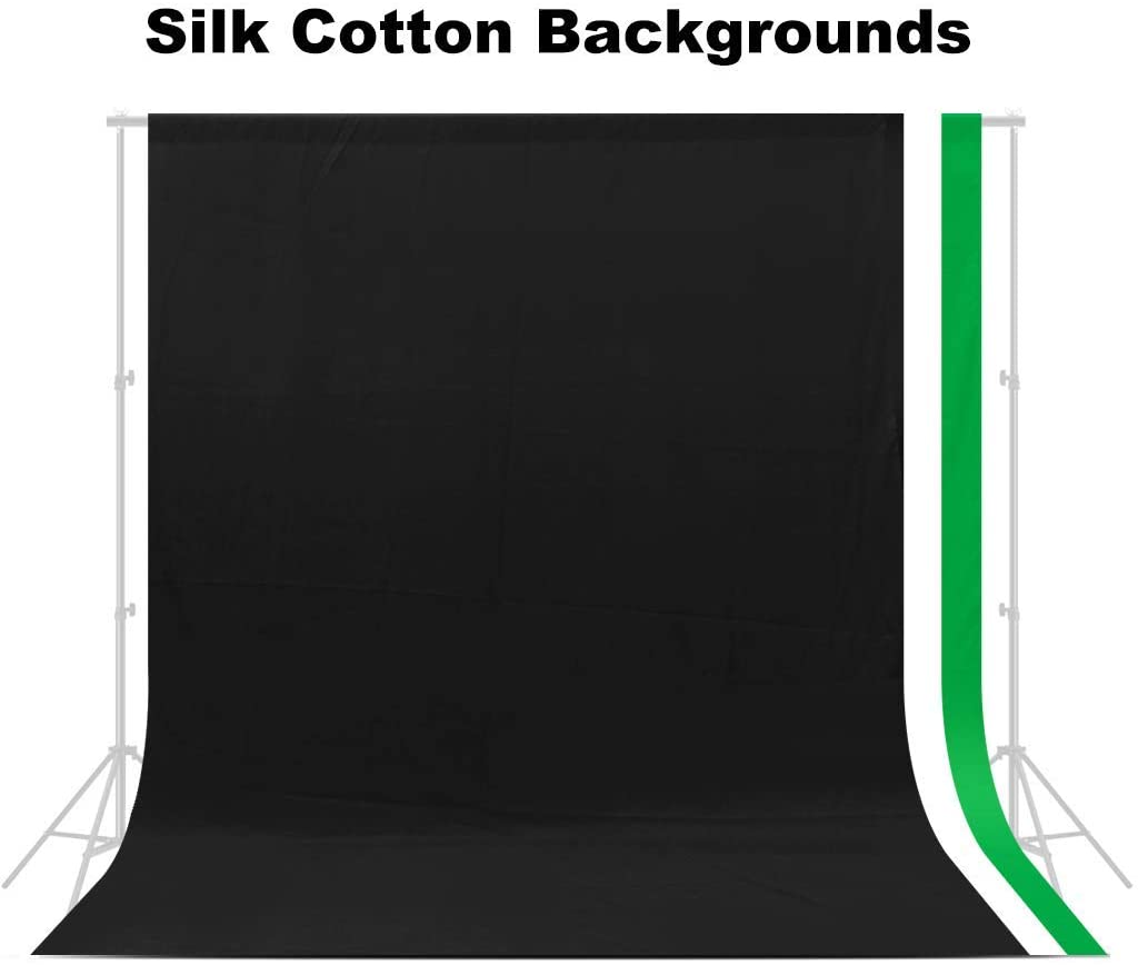 Premium Photography Studio Set With 3 X Backdrops - The Shopsite