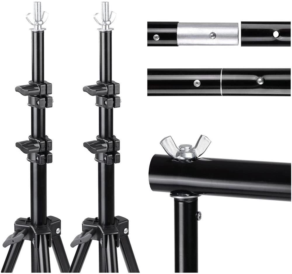 Premium Photography Studio Set With 3 X Backdrops - The Shopsite