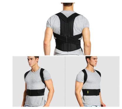 Posture Corrector Effective Comfortable Adjustable Back Straightener - The Shopsite