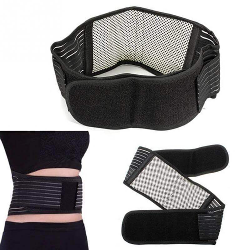 Magnetic therapy back belt