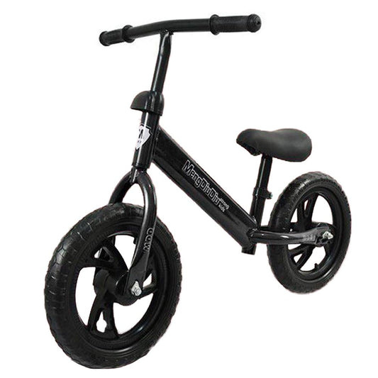 Kids Balance Bike Ride On Bicycle Black - The Shopsite