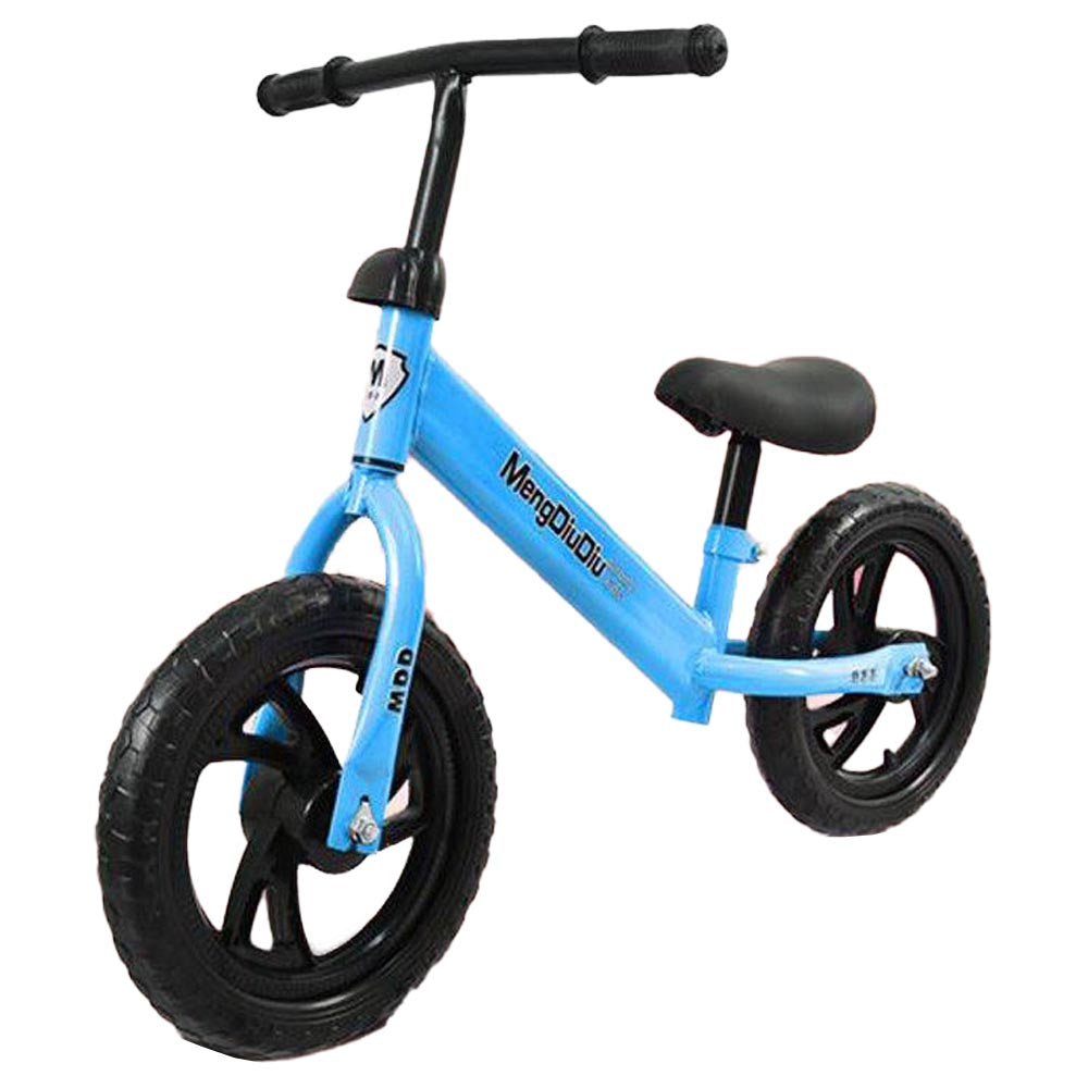 Blue kids balance bike