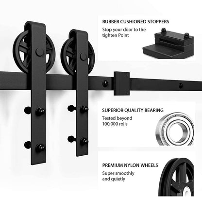barn door hardware screws