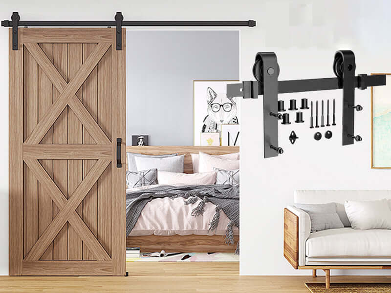 sliding barn door hardware kit