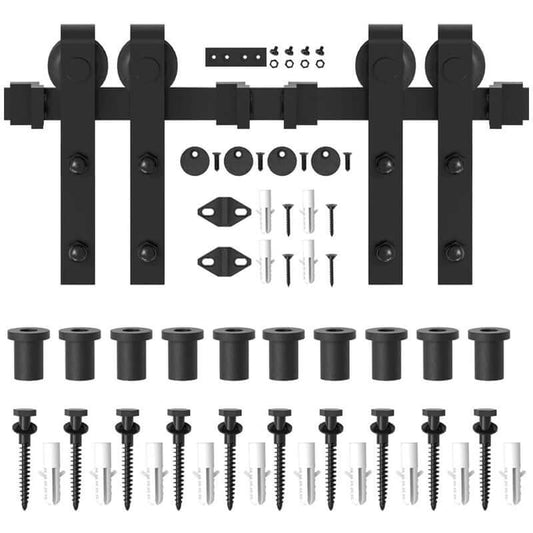11 foot barn door hardware track