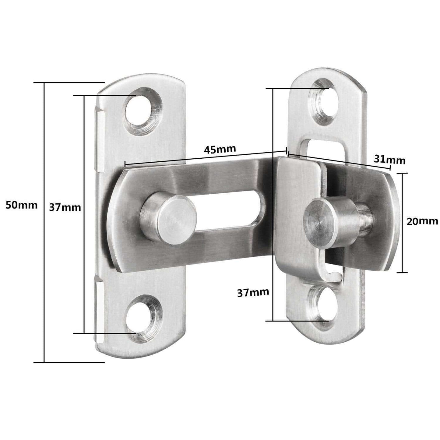 Barn Door Hardware Lock Latch