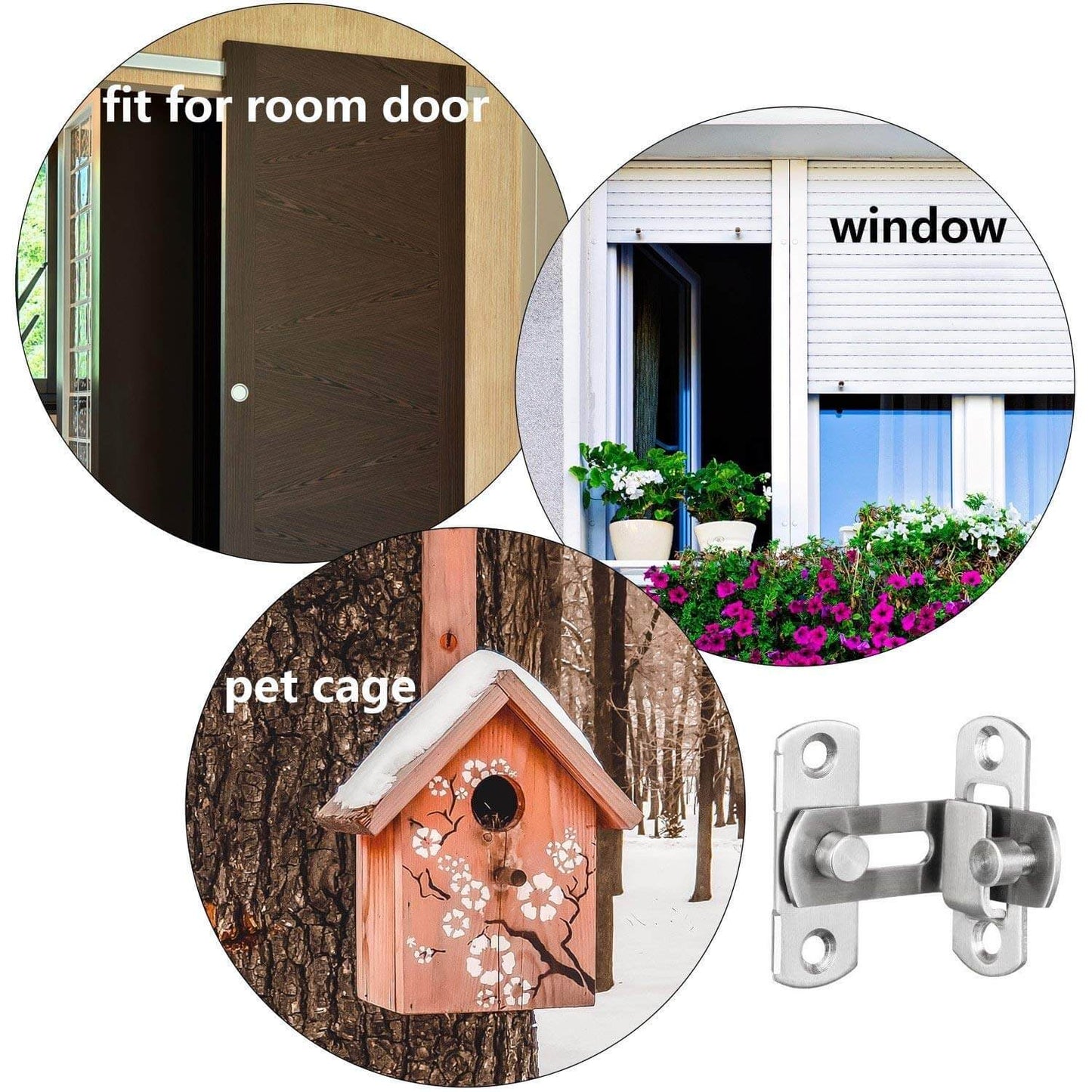 Barn Door Hardware Lock Latch