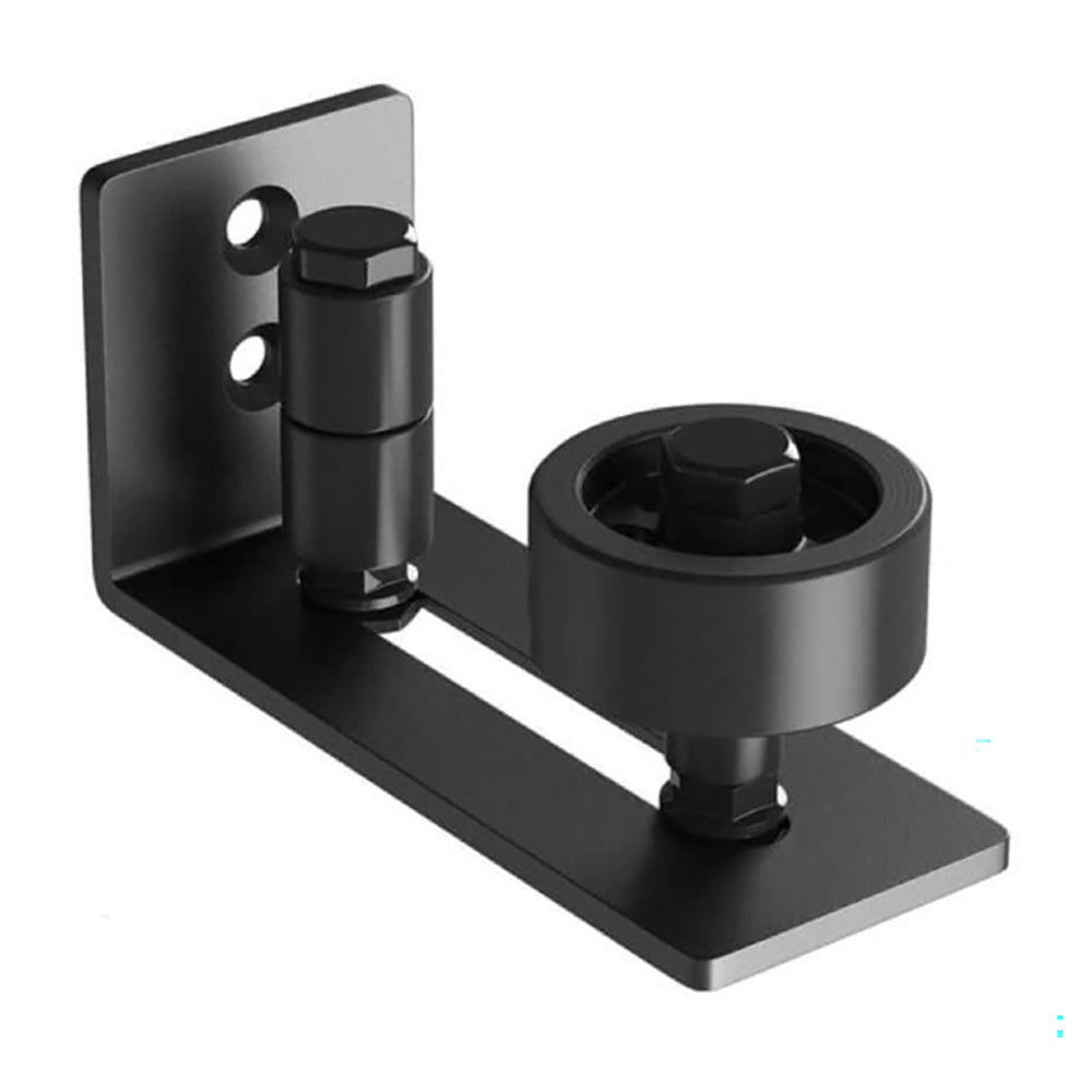 Sliding barn door hardware black finish