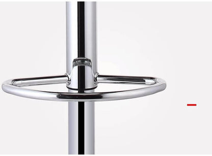 Bar Stool Leather Black Chair - The Shopsite