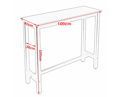 Bar Table Set with Bar Stools