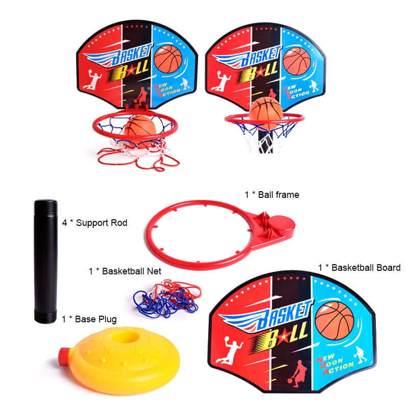 inflatable rubber basketball