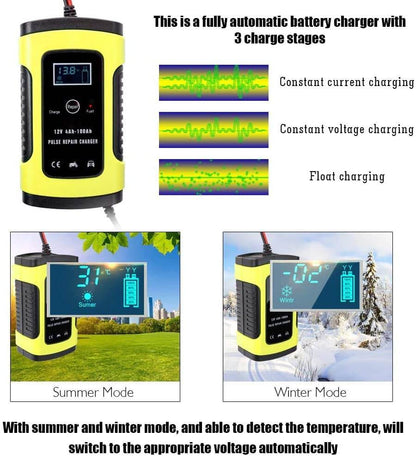 Car battery maintainer charger