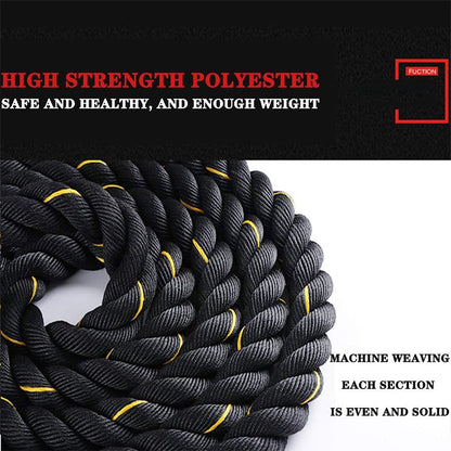 Heavy duty training rope