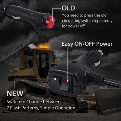strobe light with control switch