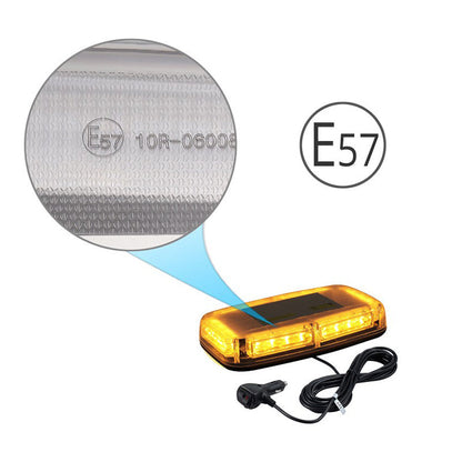 emergency flashing amber light