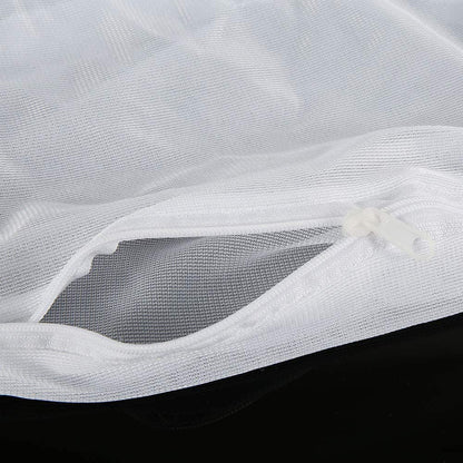 Bean bag liner zipper