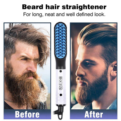 Beard Straightener Heated Comb