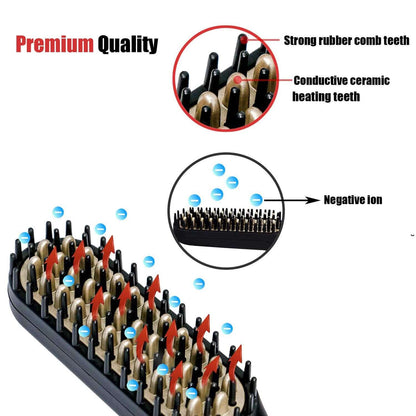 Electric Beard Hair Straightener For Men