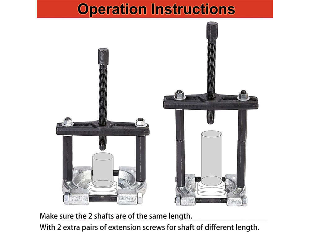 Carbon steel puller set