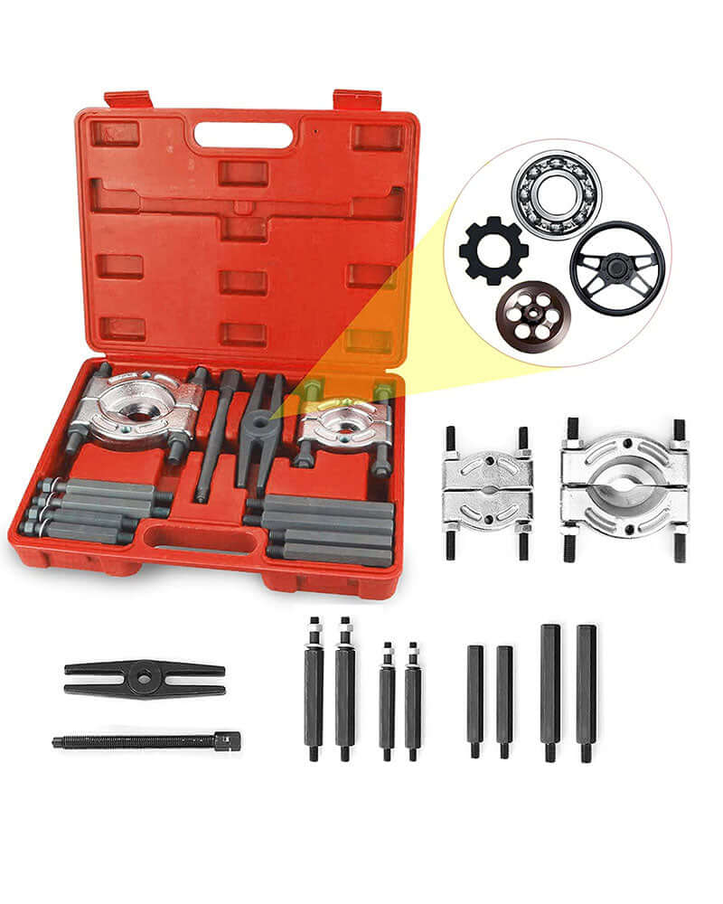 Vehicle bearing removal kit
