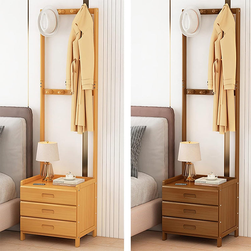 bamboo rack with hooks