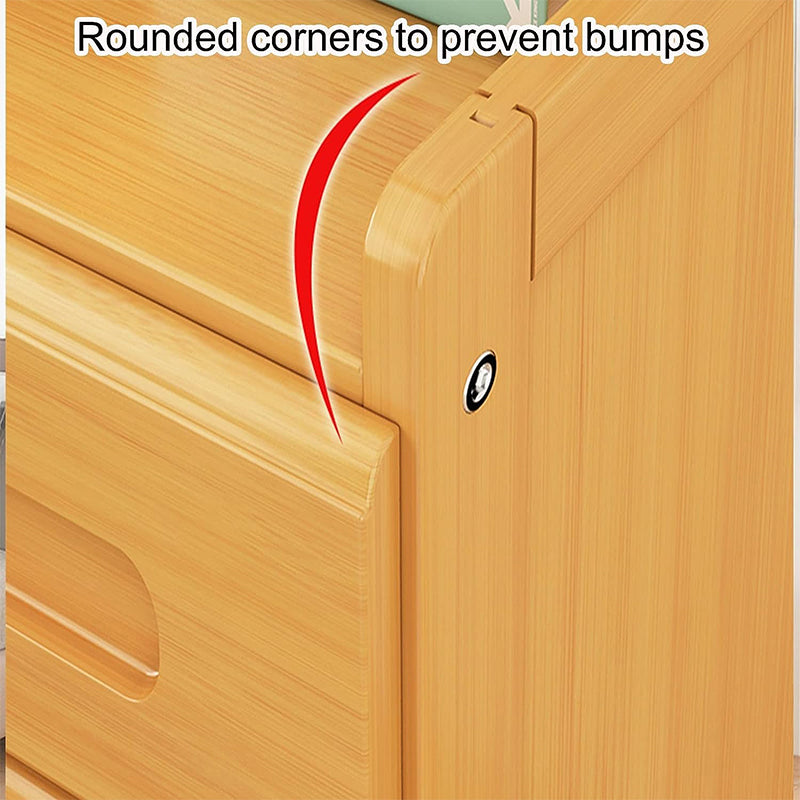 bamboo clothes organizer