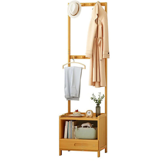 2in1 bamboo clothes rack