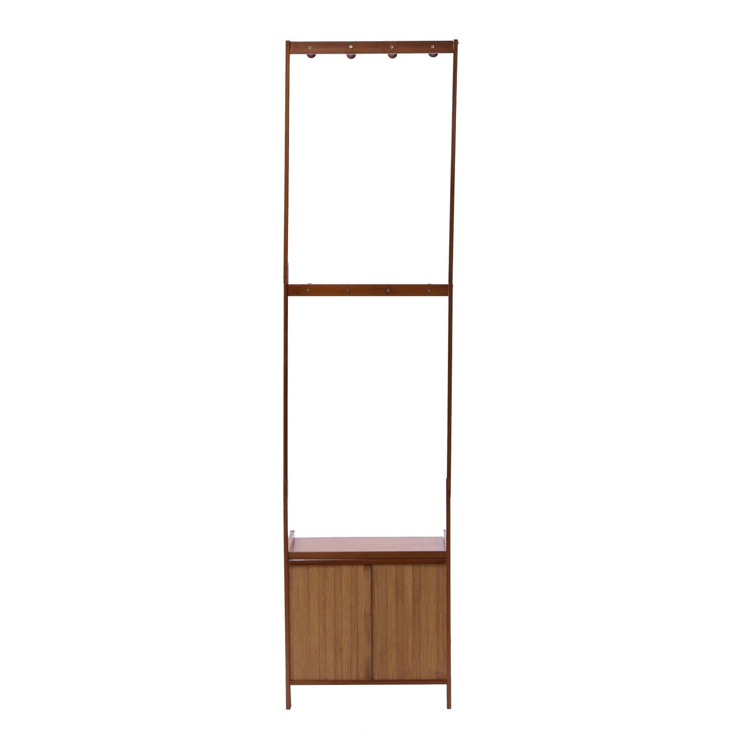 bamboo rack with shelves